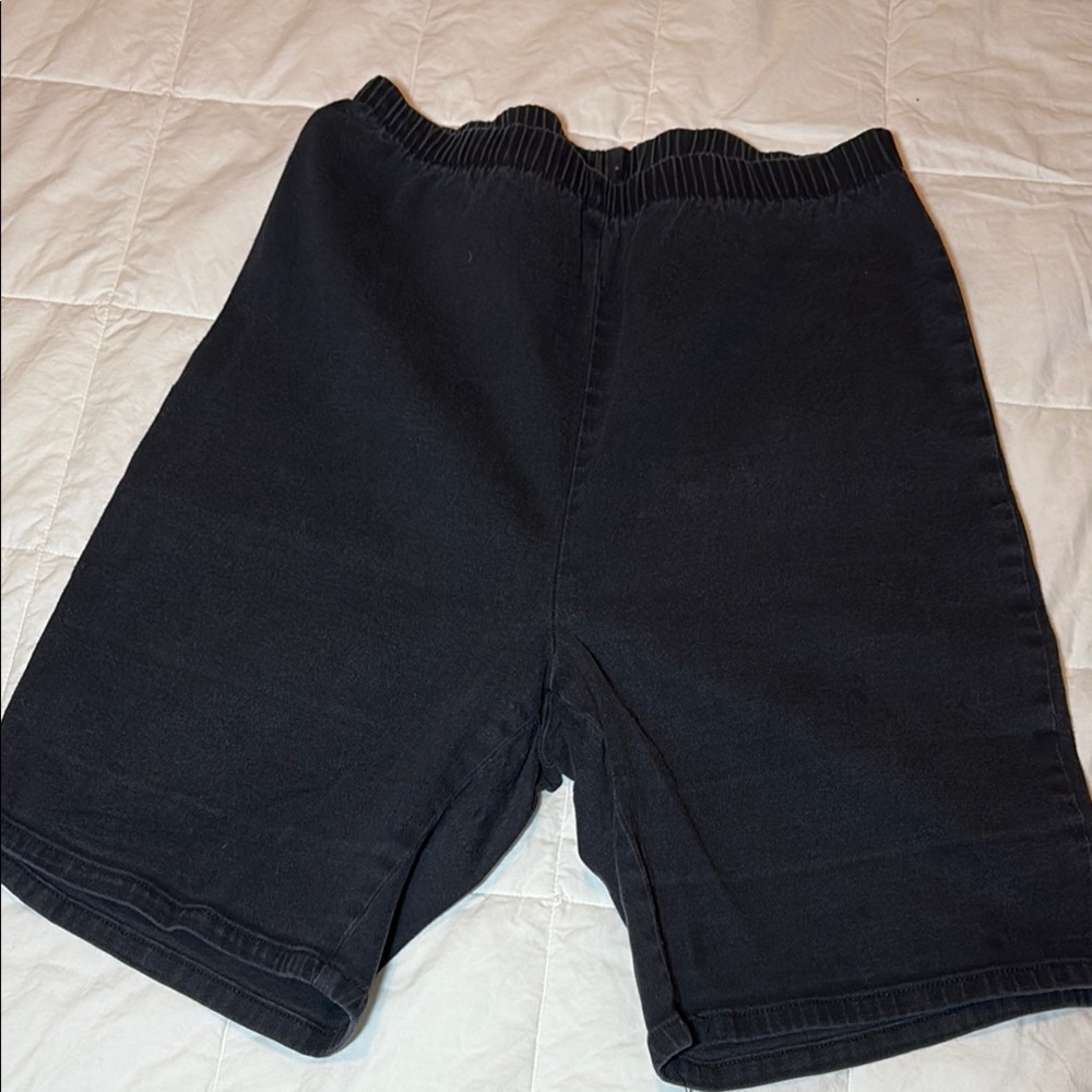 Black Casual Shorts